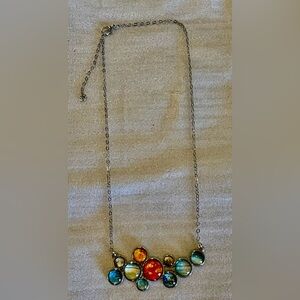 Elegant Gold Chain Sky Planet Necklace